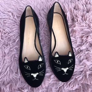 Charlotte Olympia Kitty Flats 36.5 New